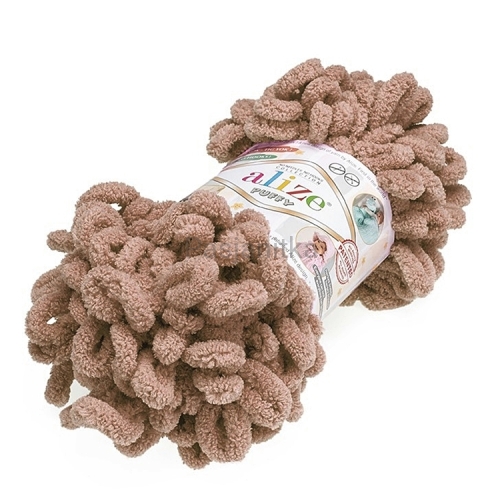 Włóczka Puffy 262 ciemny beż