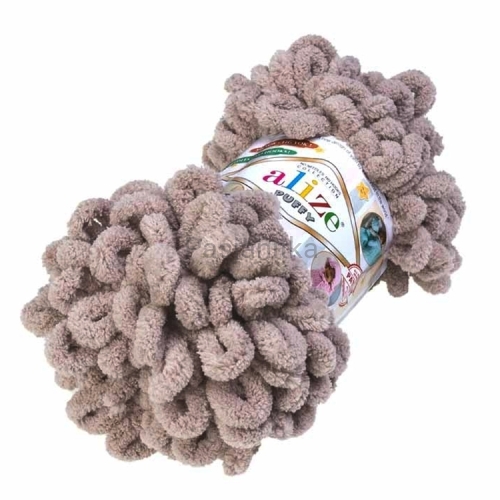 Włóczka Puffy 530 ciemny beż
