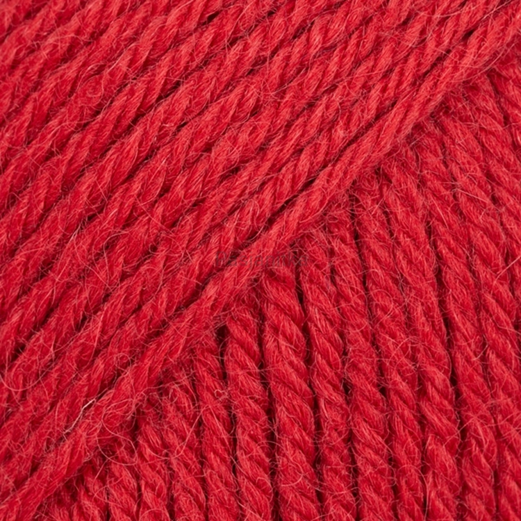 Włóczki DROPS Lima / 3609 czerwony / uni colour