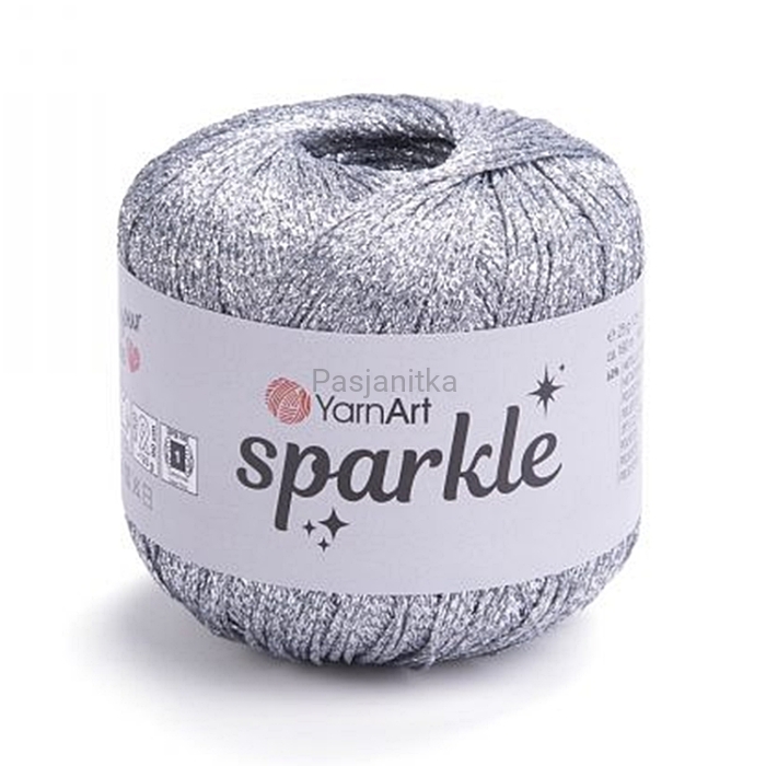 Kordonek Sparkle 1300 / srebrny