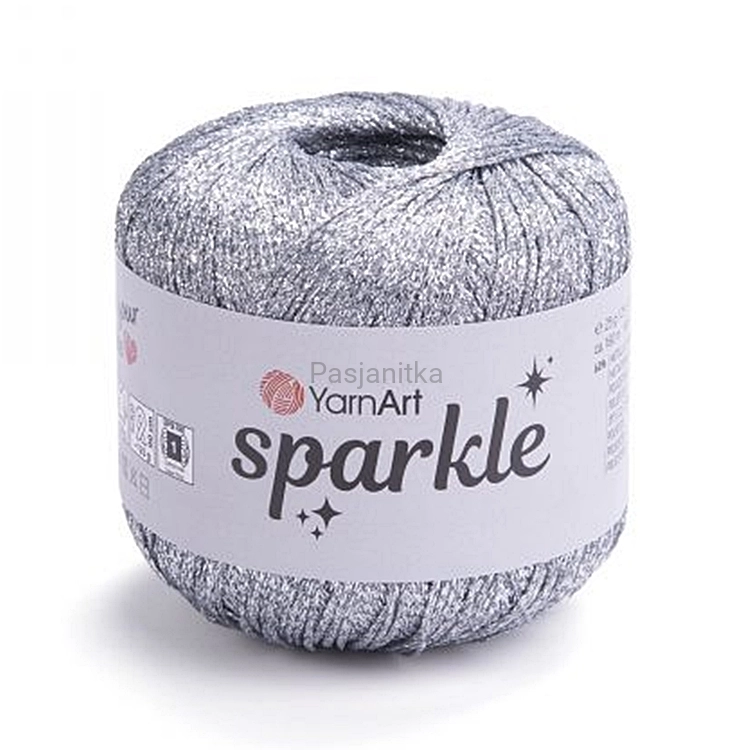 Kordonek Sparkle 1300 / srebrny