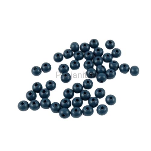 Drewniane koraliki 10 mm / granat 20 g