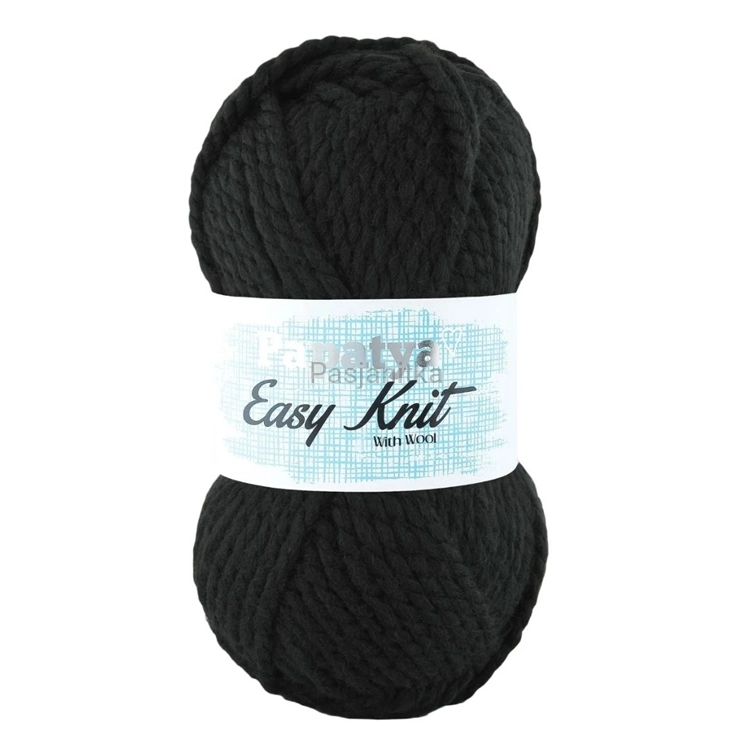 Włóczka Papatya Easy Knit 2000 czarny