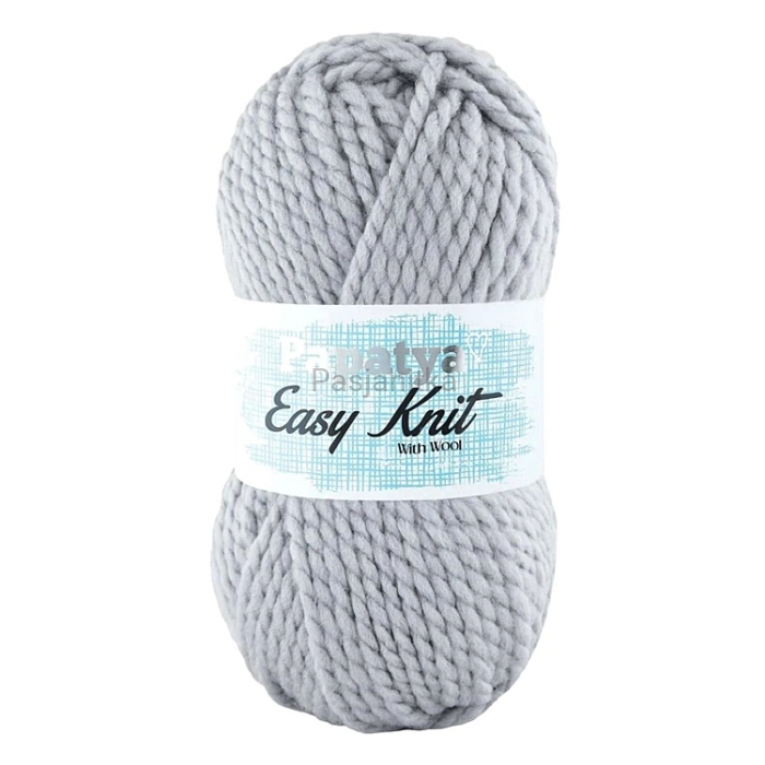 Włóczka Papatya Easy Knit 2530 jasny szary