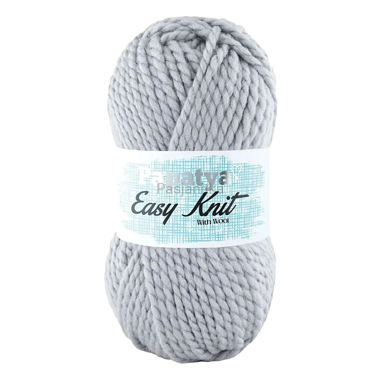 Włóczka Papatya Easy Knit 2530 jasny szary