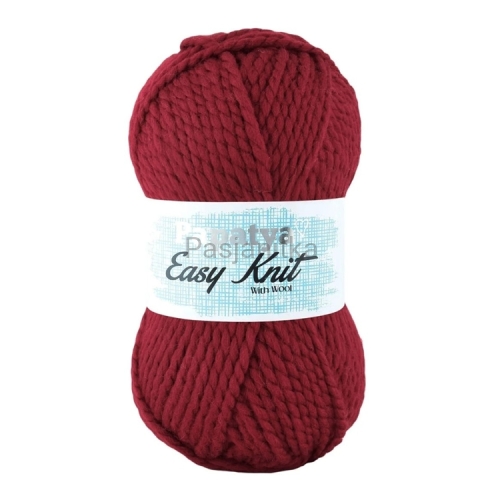 Włóczka Papatya Easy Knit 3230 ciemny czerwony
