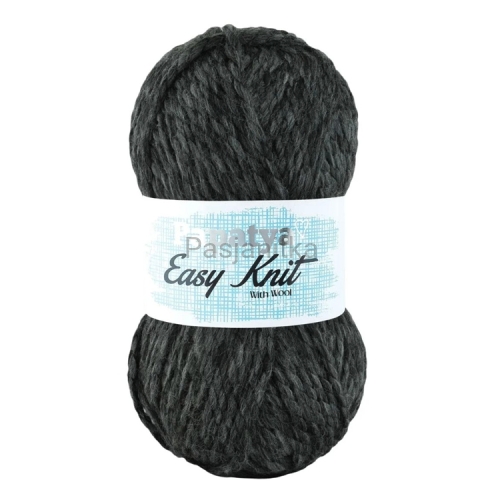 Włóczka Papatya Easy Knit 52180 grafit