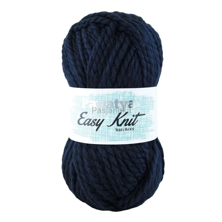 Włóczka Papatya Easy Knit 5295 granat