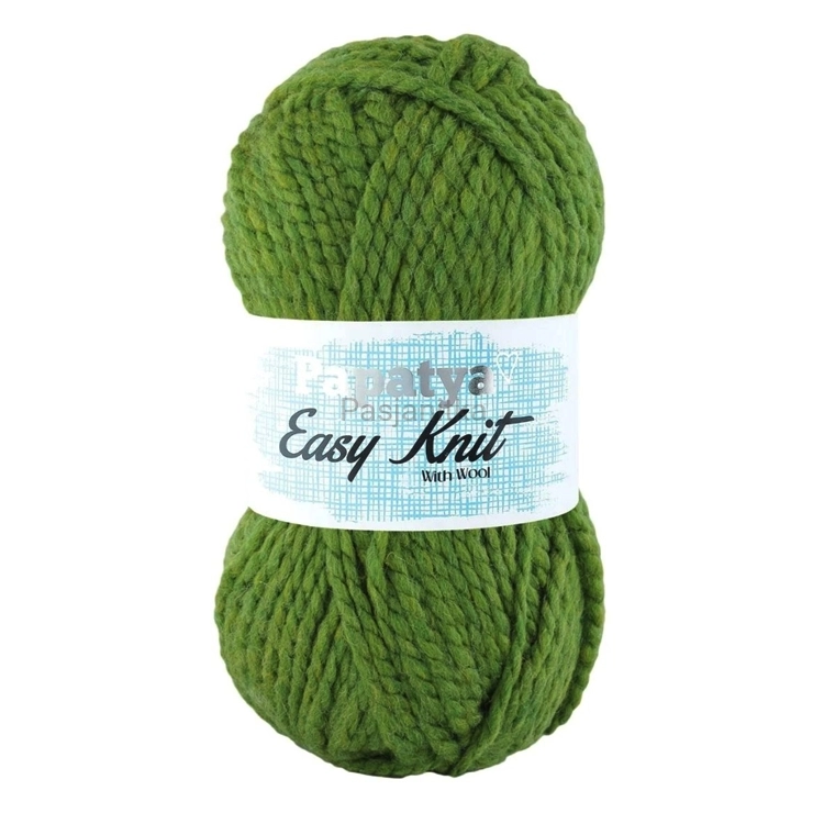 Włóczka Papatya Easy Knit 56050 zielony
