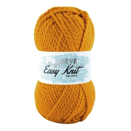 Włóczka Papatya Easy Knit 8740 musztarda