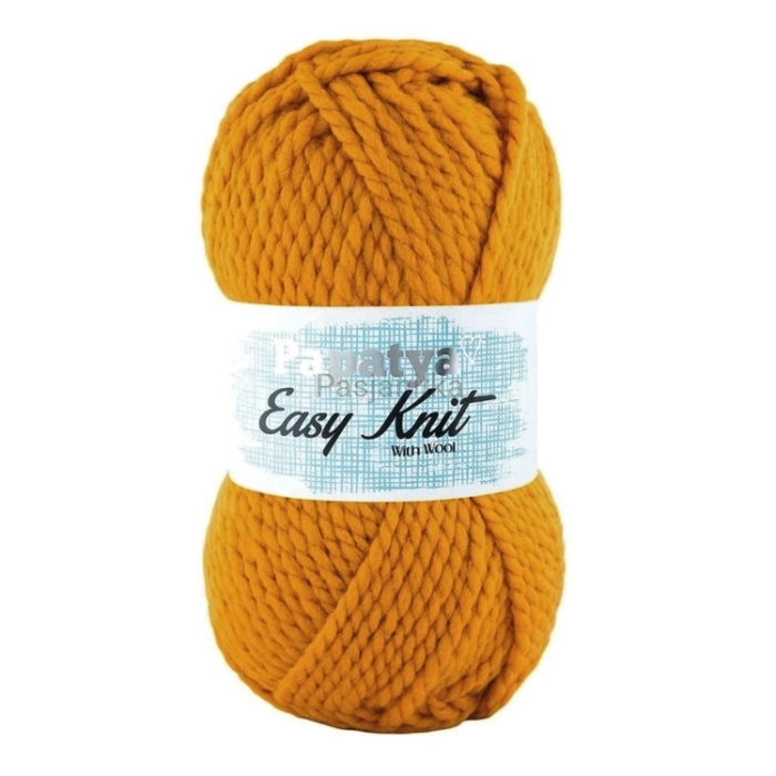 Włóczka Papatya Easy Knit 8740 musztarda