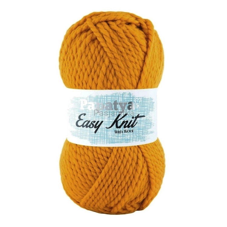 Włóczka Papatya Easy Knit 8740 musztarda