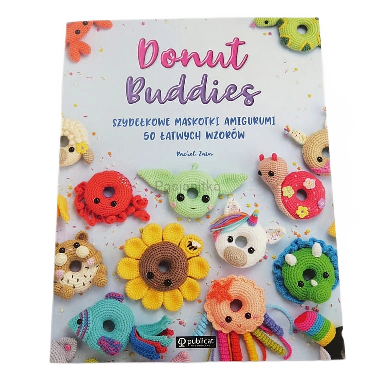 Książka Donut Buddies Szydełkowe Maskotki Amigurumi