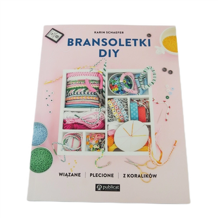 Książka Bransoletki DIY