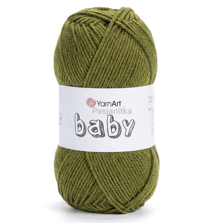 Włóczka Baby Yarn Art 39 khaki