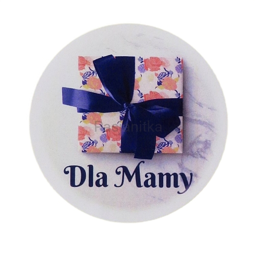 Naklejka 009 / "Dla Mamy" 5,5 cm / 2 szt