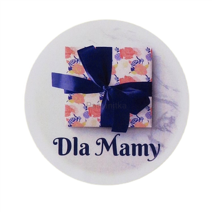 Naklejka 009 / "Dla Mamy" 5,5 cm / 2 szt