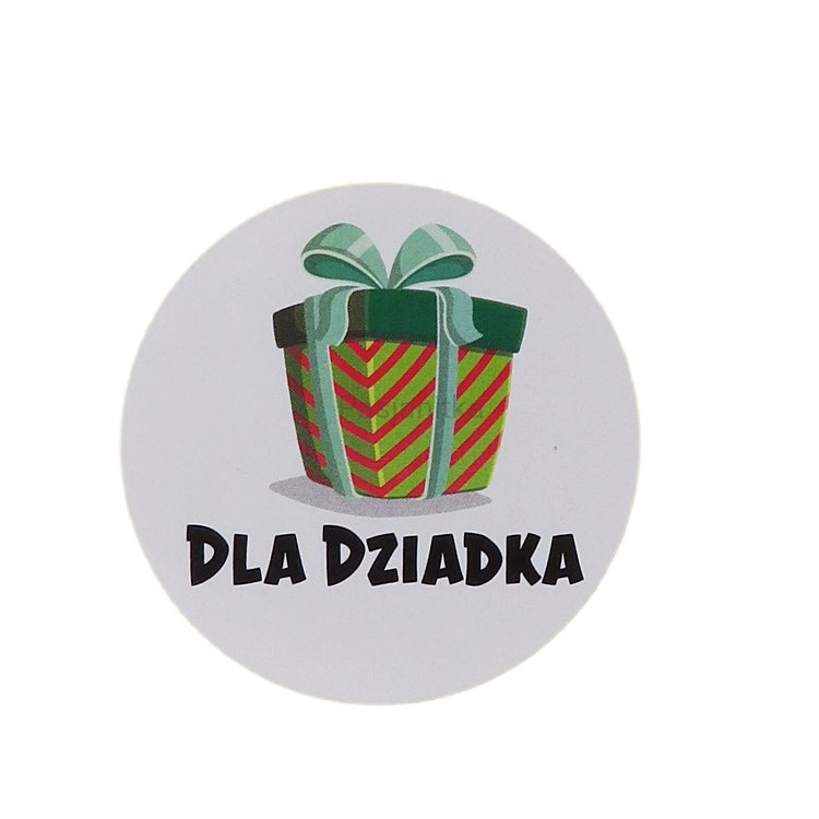 Naklejka 013 / "Dla Dziadka" 5,5 cm / 2 szt
