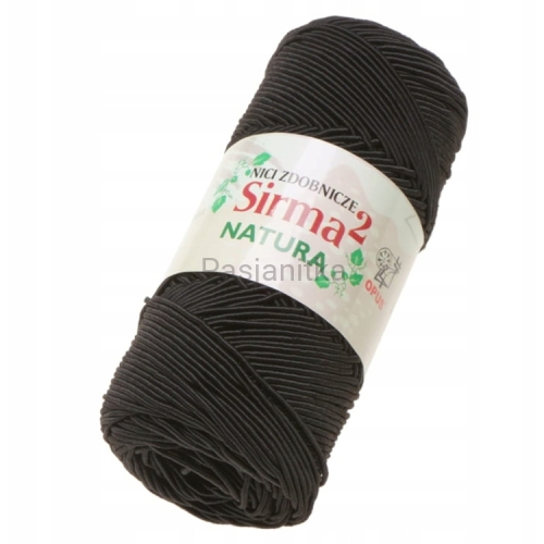 Sznurek Sirma 2 / 119 czarny
