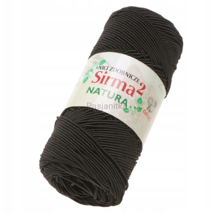 Sznurek Sirma 2 / 119 czarny
