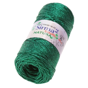 Sznurek Sirma 2 Metallic / 410 zielony