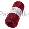 Sznurek Sirma 2 Metallic / 414 czerwony