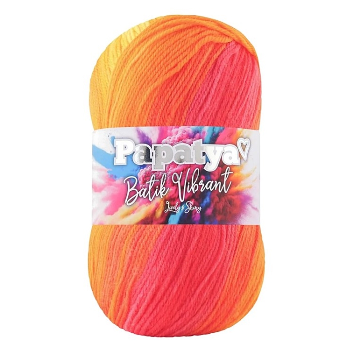 Włóczka Papatya Batik Vibrant 12