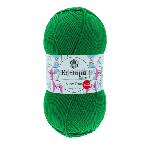 Włóczka Baby One 414 zielony