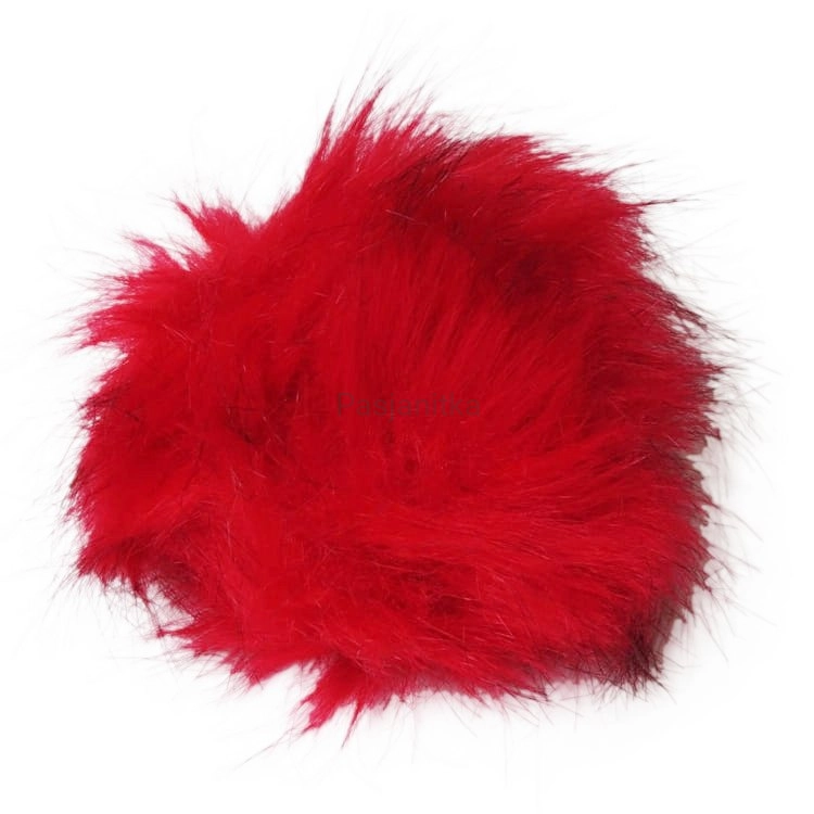 Pompon ok 12 cm / czerwony
