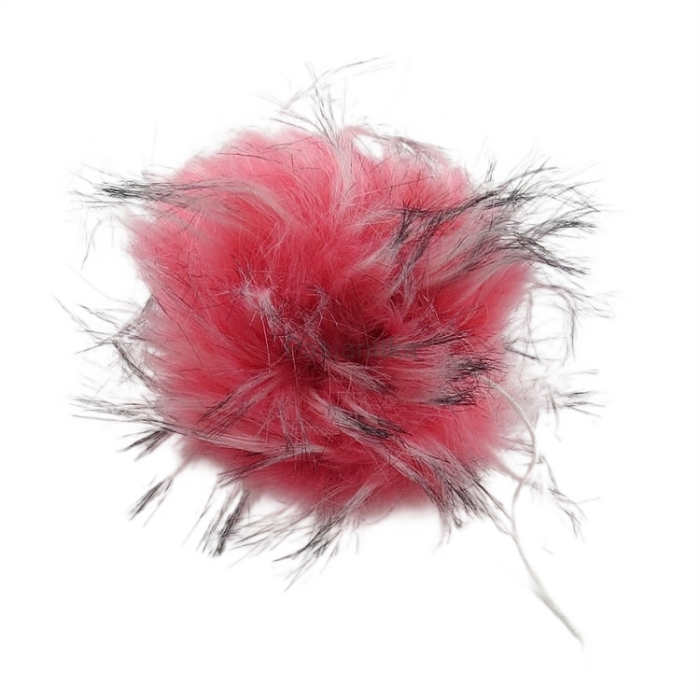 Pompon ok 14 cm / róż melanż