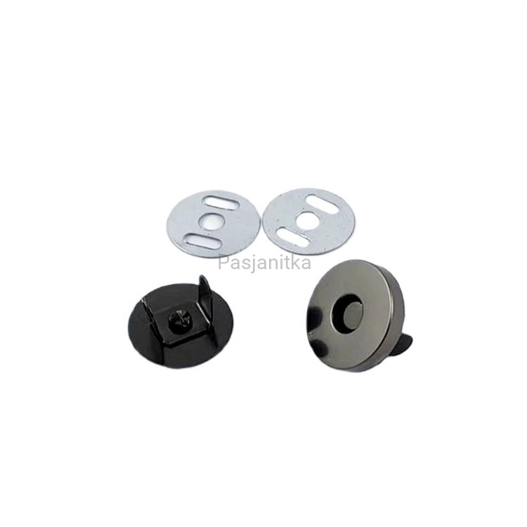 Zapięcie magnes zaciskowy / 18 mm czarny
