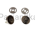 Zapięcie magnes zaciskowy 18 mm / srebrny