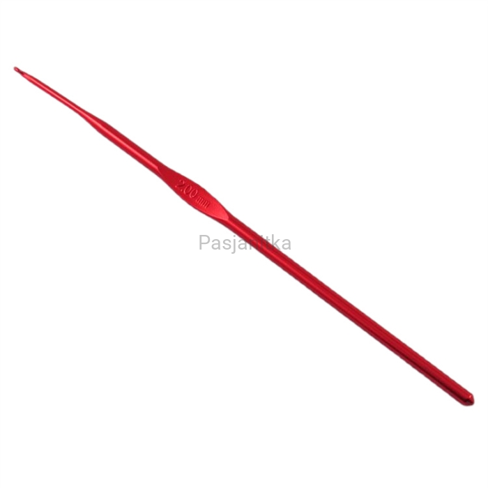 Szydełko aluminiowe anodonowe / 2 mm