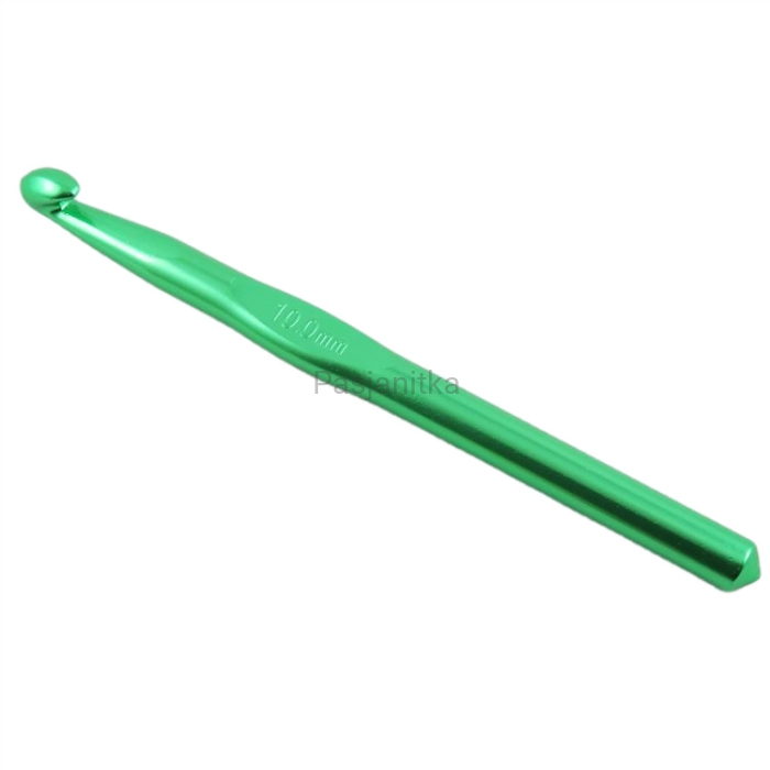 Szydełko aluminiowe anodonowe / 10 mm