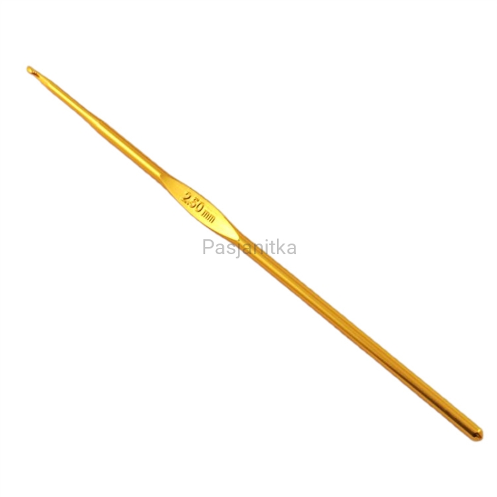 Szydełko aluminiowe anodonowe / 2,5 mm