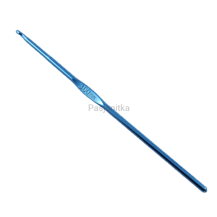 Szydełko aluminiowe anodonowe / 3 mm