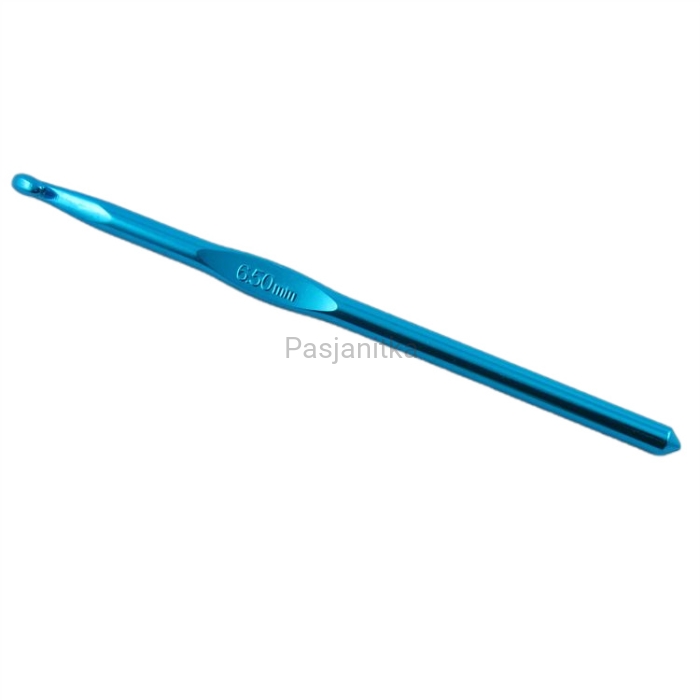 Szydełko aluminiowe anodonowe / 6,5 mm
