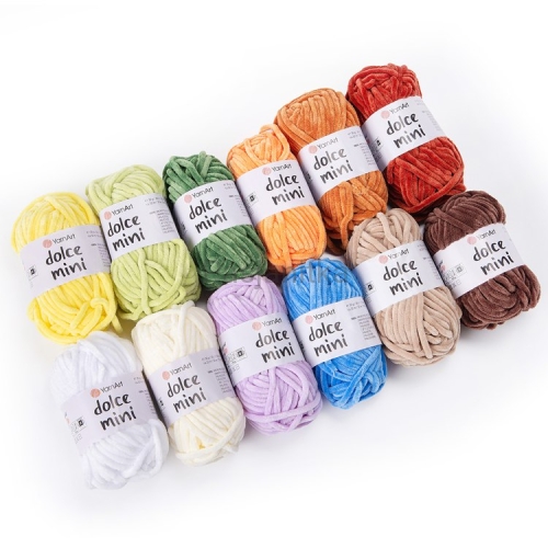 Zestaw włóczek Dolce Mini Yarn Art / A