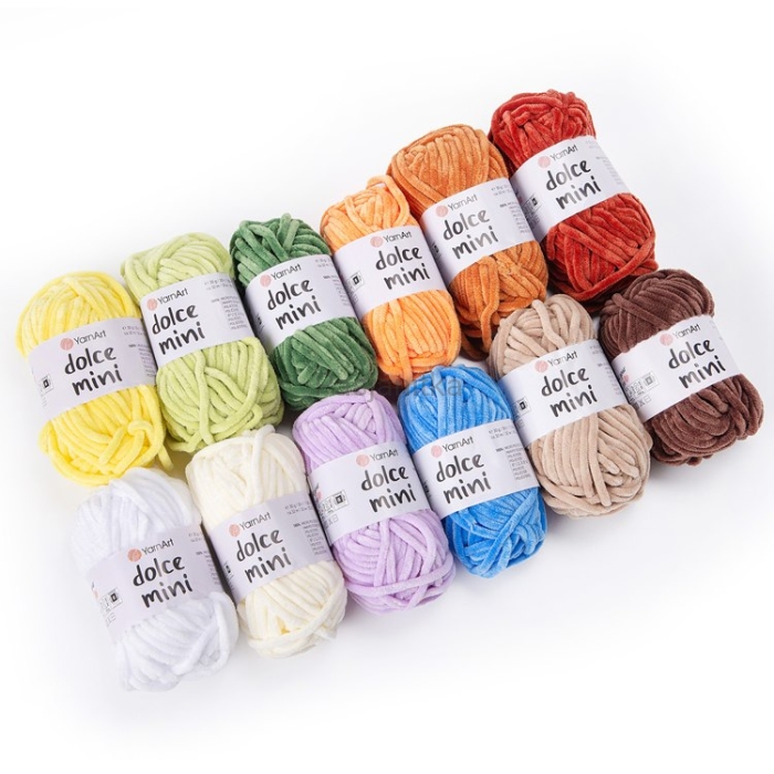 Zestaw włóczek Dolce Mini Yarn Art / A