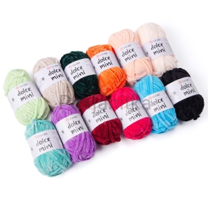 Zestaw włóczek Dolce Mini Yarn Art / C