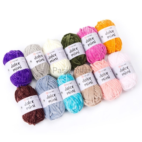 Zestaw włóczek Dolce Mini Yarn Art / D