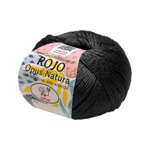 Włóczki Rojo / 001 czarny