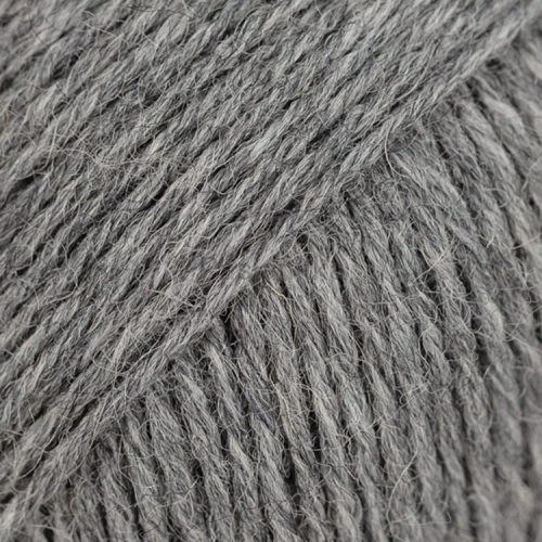 Włóczki DROPS Fabel / 200 uni colour / szary