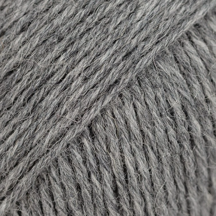 Włóczki DROPS Fabel / 200 uni colour / szary