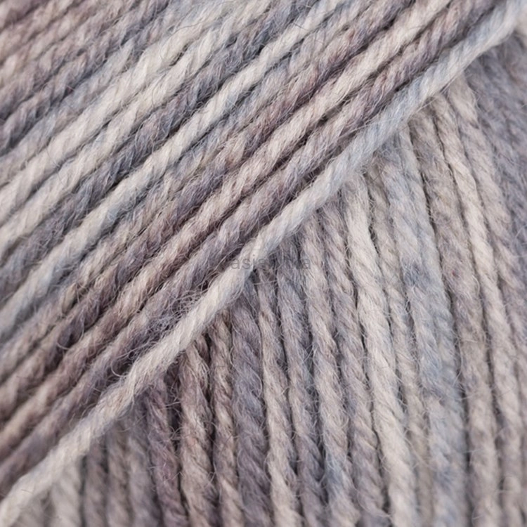 Włóczki DROPS Fabel / 602 long print / srebrny lis