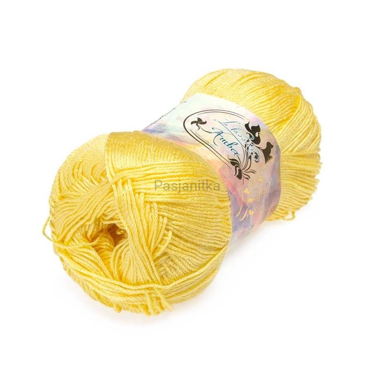 Włóczka Amber / 216 jasny żółty