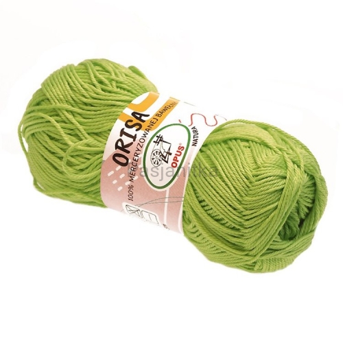 Włóczki Orisa / 134 jasny zielony