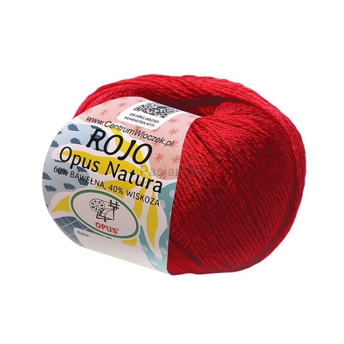 Włóczki Rojo / 009 czerwony