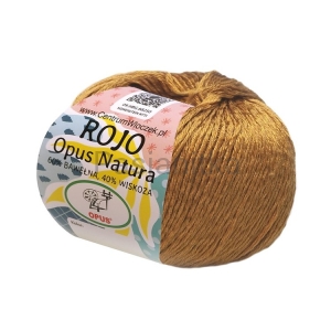Włóczki Rojo / 190 żółty-złoty