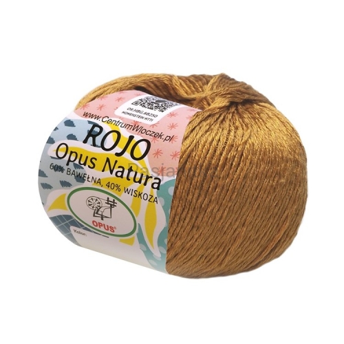 Włóczki Rojo / 190 żółty-złoty
